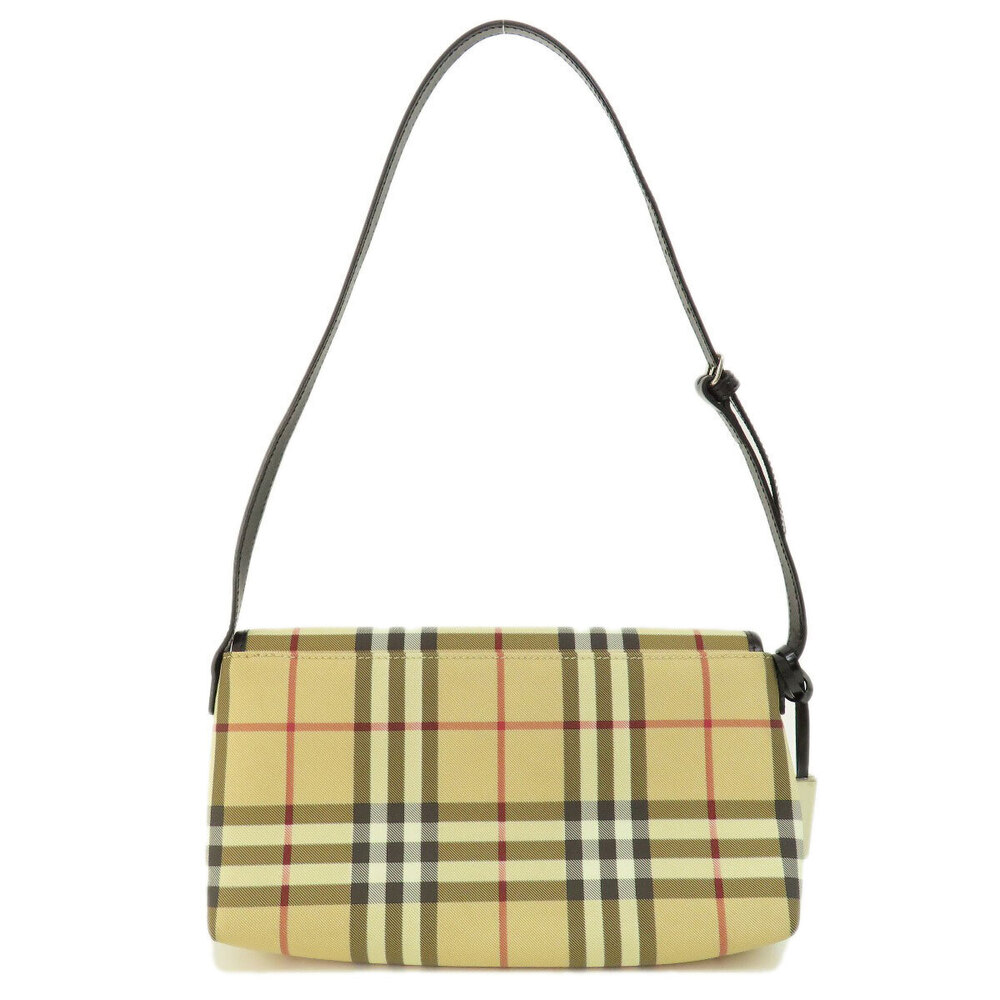 Burberry Check Nova Handbag Black